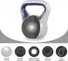 Gorilla Sports Kettlebell činka, vinylová, modrá, 12 kg Náhľad obrázku produktu 4