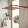 Rea Vierkante Douchearm Js-9022brg 40cm Brush Copper Productafbeelding-voorbeeld 3