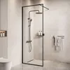Parete doccia Georgia - 50 x 200 cm - - Nero - Vetro di Anteprima dell’immagine prodotto 1