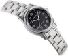 A close-up, angled shot of a silver and black Casio watch against a white background. Produktbild-Vorschau