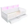 Letto singolo per bambini 90x200 cm con 2 cassetti, Anteprima dell’immagine prodotto 11