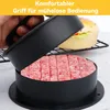Hamburger-Patty-Form,Antihaft-Patty-Former für Fleisch, Produktbild-Vorschau 3