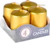 svíčka adventní 60x40mm ZLA metalická lesk. (4ks) Náhled obrázku produktu 3