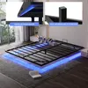DEWINNER Cadre de Lit 180 x 200 avec Sommier Métal, Lit 2 Voir les images du produit 4