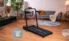 Běžecký pás Thunder IMPACT BLACK 106,5x40cm 12km/h FitShow Náhled obrázku produktu 8