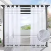 Outdoor Vorhang Wasserdicht Transparent Voile Außen Produktbild-Vorschau 1