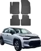 2018-2024 Citroen C3 Aircross tappetini in gomma nera 4 pz Anteprima dell’immagine prodotto 1