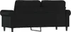 vidaXL 2-Sitzer-Sofa Schwarz 140 cm Kunstleder Produktbild-Vorschau 5