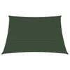 vidaXL Tenda da sole 160 g/m² verde scuro 3/4x3 m HDPE Anteprima dell’immagine prodotto 9