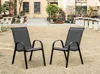 Tavolo rotondo ISLAND 60 cm + 4 sedie SOFIA grigio scuro Anteprima dell’immagine prodotto 11