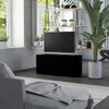Mobile TV nero 80x34x36 cm materiale legno Anteprima dell’immagine prodotto 2