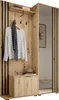 MOEBLO Kompaktgarderobe JOHN – Dielenschrank Wandschrank Produktbild-Vorschau 1