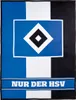 Hamburger SV HSV Fleecedecke Blockstreifen 150x200cm Produktbild-Vorschau 2