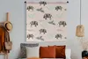 MuchoWow® Wandteppich Wandbehang Zebra - Palme - Pastell - Produktbild-Vorschau 4