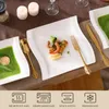 MALACASA, Serie Flora, 18 Tlg . Set Cremeweiß Porzellan Produktbild-Vorschau 4