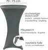 heimtexland ® Stehtischhusse Event Deko Stretch Husse Produktbild-Vorschau 3