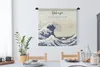 MuchoWow® Wandteppich Wandbehang Die große Welle von Produktbild-Vorschau 4
