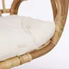 Mica Stuhl Blanca hängend mit Kissen 91 x 61 x 113 cm Produktbild-Vorschau 6