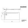 Kaldewei 382747983675 DW SUPERPLAN Mod.1827-5, 700 x 1500, Produktbild-Vorschau 2