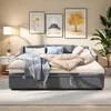 UnboxG Čalouněná postel 90x200cm jednolůžko s výsuvným Náhled obrázku produktu 7