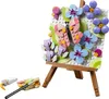 LEGO Creator 3-in-1-Set Deko-Blumengemälde - 3D Modellbau - Produktbild-Vorschau 3