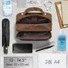 ROYALZ "Broadway" Leder Rucksack Damen Herren mittelgroß - Produktbild-Vorschau 3