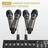 TONOR TW320 Funkmikrofon Set 2 Mikrofone, kabelloses UHF Produktbild-Vorschau 3