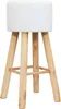 Lot de 2 Tabourets - HOME DECO FACTORY - Freya - Bouclette Voir les images du produit 6