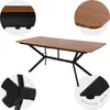 Tavolo da pranzo ML-Design marrone scuro 180x80x75 cm, Anteprima dell’immagine prodotto 4