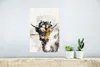 MuchoWow® Poster Schottisches Hochlandrind - Blumen - Produktbild-Vorschau 5