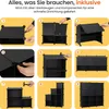 Goliving Faltbarer Aufbewahrungsschrank – 24 Paar – 92 x 82 Produktbild-Vorschau 4