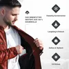 PAULGOS Pánska kožená bunda Bunda z pravej kože Bunda z Náhľad obrázku produktu 4