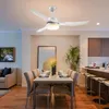 Ventilateur de plafond HOMCOM avec éclairage réversible, Voir les images du produit 2