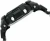 A close-up side view of a black digital watch. Produktbild-Vorschau
