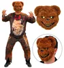 Kostüm Zombie Teddybär mit Maske Halloween, Groesse:S Produktbild-Vorschau 4