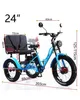 E Bike Dreirad Fat E-Bike Lastenfahrrad elektrische dreirad Produktbild-Vorschau 8