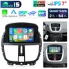 Autoradio da 7" con CarPlay e Android 15 per Peugeot 207 Anteprima dell’immagine prodotto 1