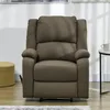 A brown recliner chair is shown in a living room setting. Produktbild-Vorschau