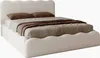 Doppelbett mit Bettkasten 160x200 Wave - Velvet, Lattenrost Produktbild-Vorschau 1