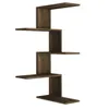 Skye Decor, Caniko - Walnut, półki ścienne, orzech, 51,5 x Podgląd zdjęcia produktu 3