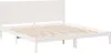 vidaXL Letto in legno massiccio extra lungo senza materasso Anteprima dell’immagine prodotto 3