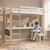 UnboxG Etagebed, hoogslaper, 90x200 cm, met bureau, Productafbeelding-voorbeeld 4