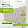 Juskys Polsterbett Nizza 120x200 cm mit Matratze - Produktbild-Vorschau 5