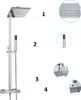 Granitan | Sprchová baterie Cube Slim - chrom - termostat - Náhled obrázku produktu 4