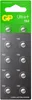 GP 020192AC10 10 GP Knopfzellen LR 41 1,5 V Vista previa de la imagen del producto 10
