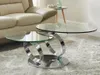Couchtisch mit drehbaren Tischplatten - Sicherheitsglas & Produktbild-Vorschau 7