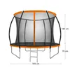 nabbi Trampolin Jumper PROFI 305 cm - schwarz / orange Produktbild-Vorschau 2