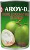Aroy-D Junge Kokosnuss Fleisch in Sirup 425g/ATG180g Produktbild-Vorschau 1