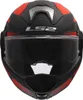 LS2 FF901 ADVANT X NOVA Klapphelm matt schwarz-rot XXL Produktbild-Vorschau 11