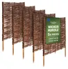 Creative Home rieten bedrand rieten schutting set van 5, 60 Productafbeelding-voorbeeld 1